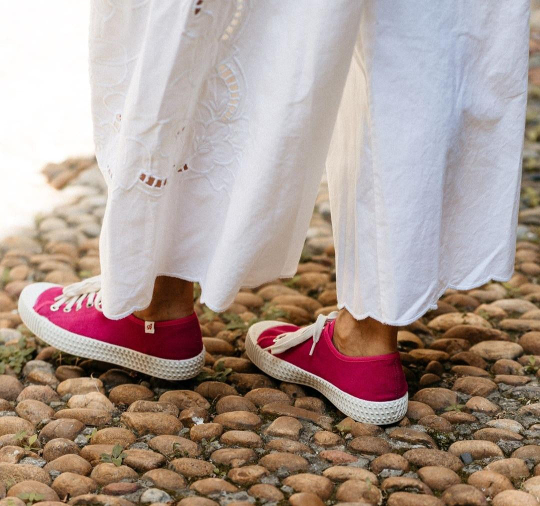 Baskets en toile MIST Flamingo   ARNACOEUR