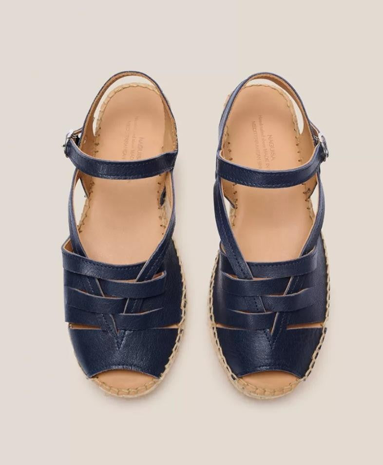 Sandale à corde GUNTA Navy   NAGUISA