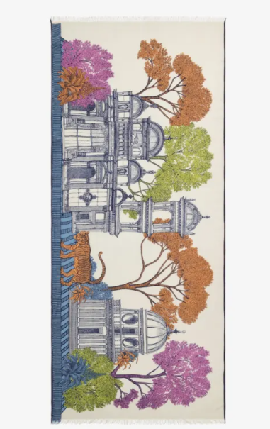 Etole en laine 80 x 190  mirage Multico INOUI EDITIONS