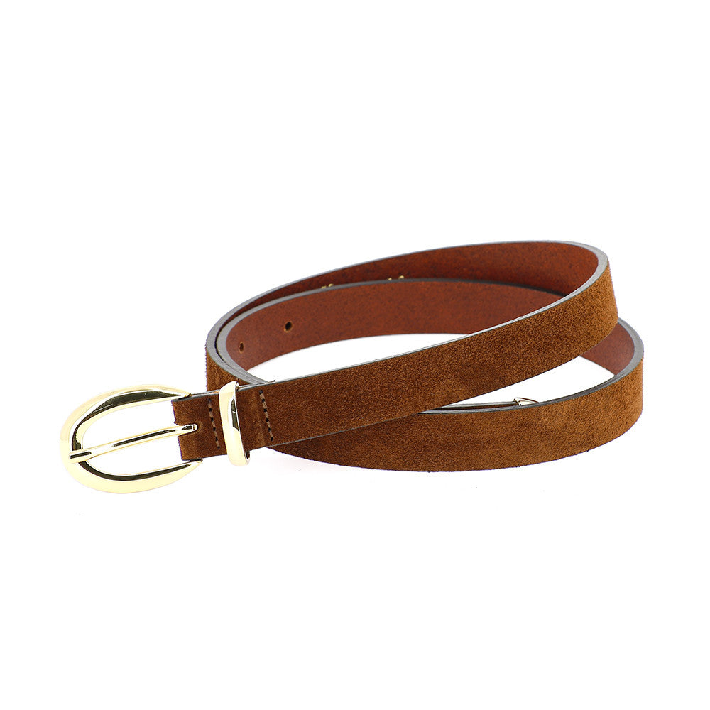 Ceinture FRIEDA en Velours Choco HERBERT FRERE SOEUR
