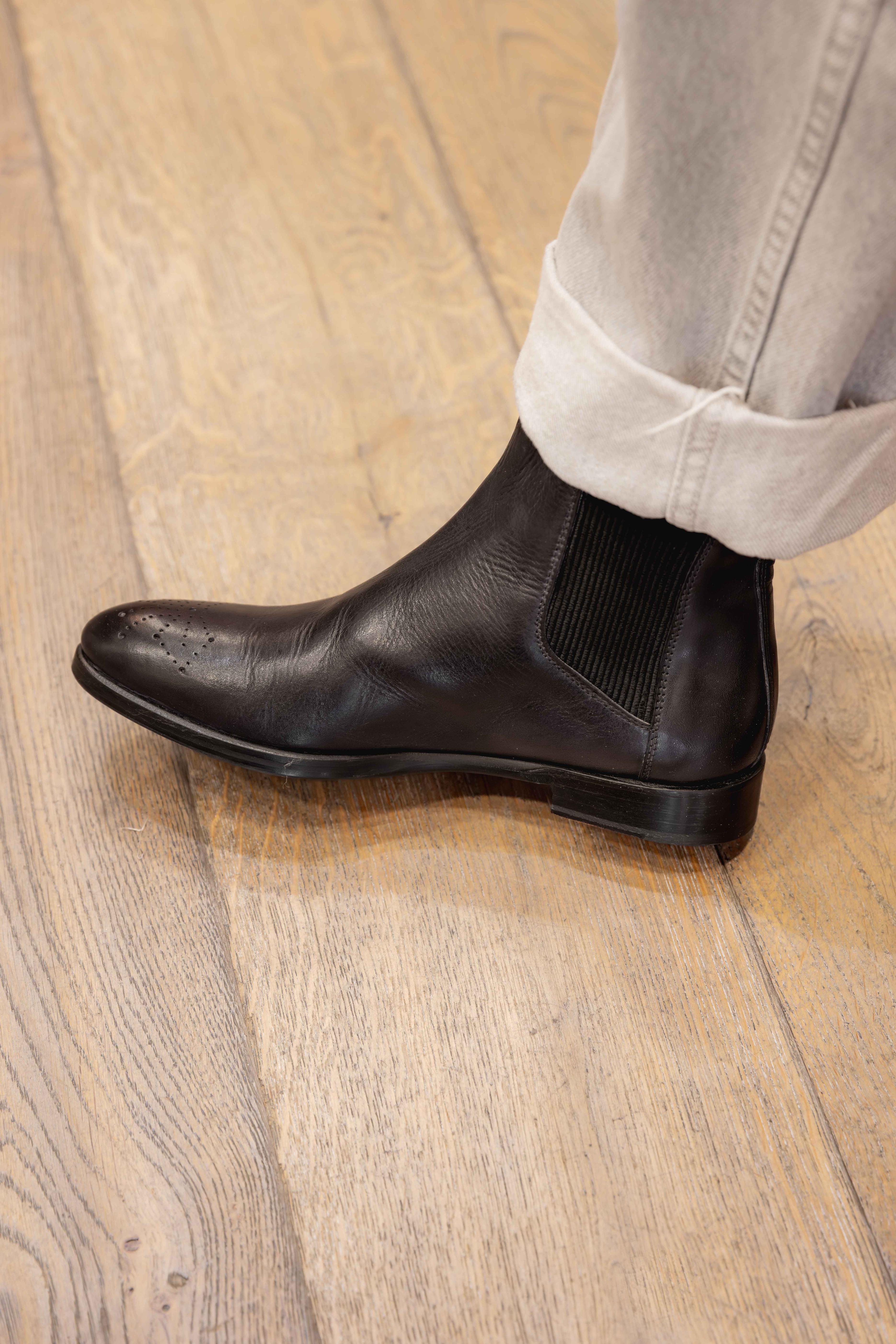 Bottine D230 CRUST LADY ANTRACITE ELLA ITALIE Reste 41 !