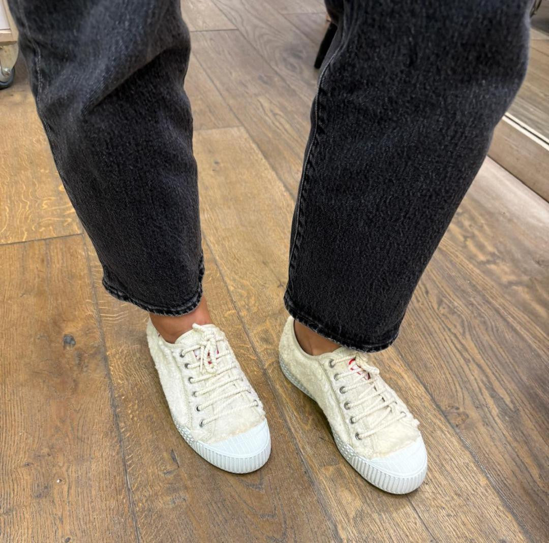 Baskets MIST  Bouclette White ARNACOEUR