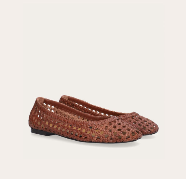 Ballerine tressée A8670 Cognac BILLI BI Reste 40 et 41