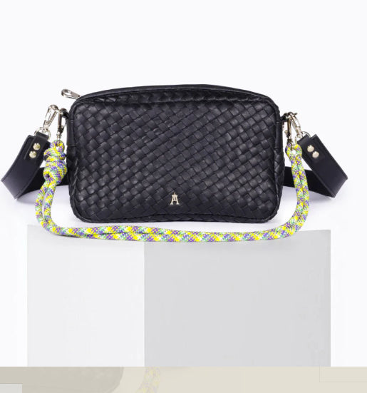 Sac COLORADO Tressé Noir   CRAIE STUDIO