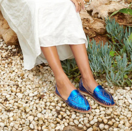 Mocc ALEGRE Bleu Flashy   MAPACHE