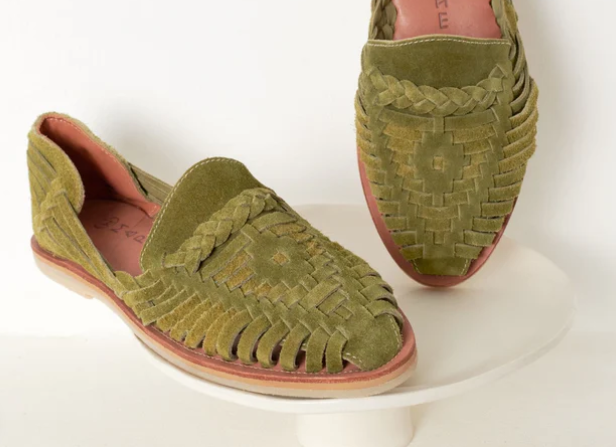 Mocc ALEGRE Suède Olive MAPACHE