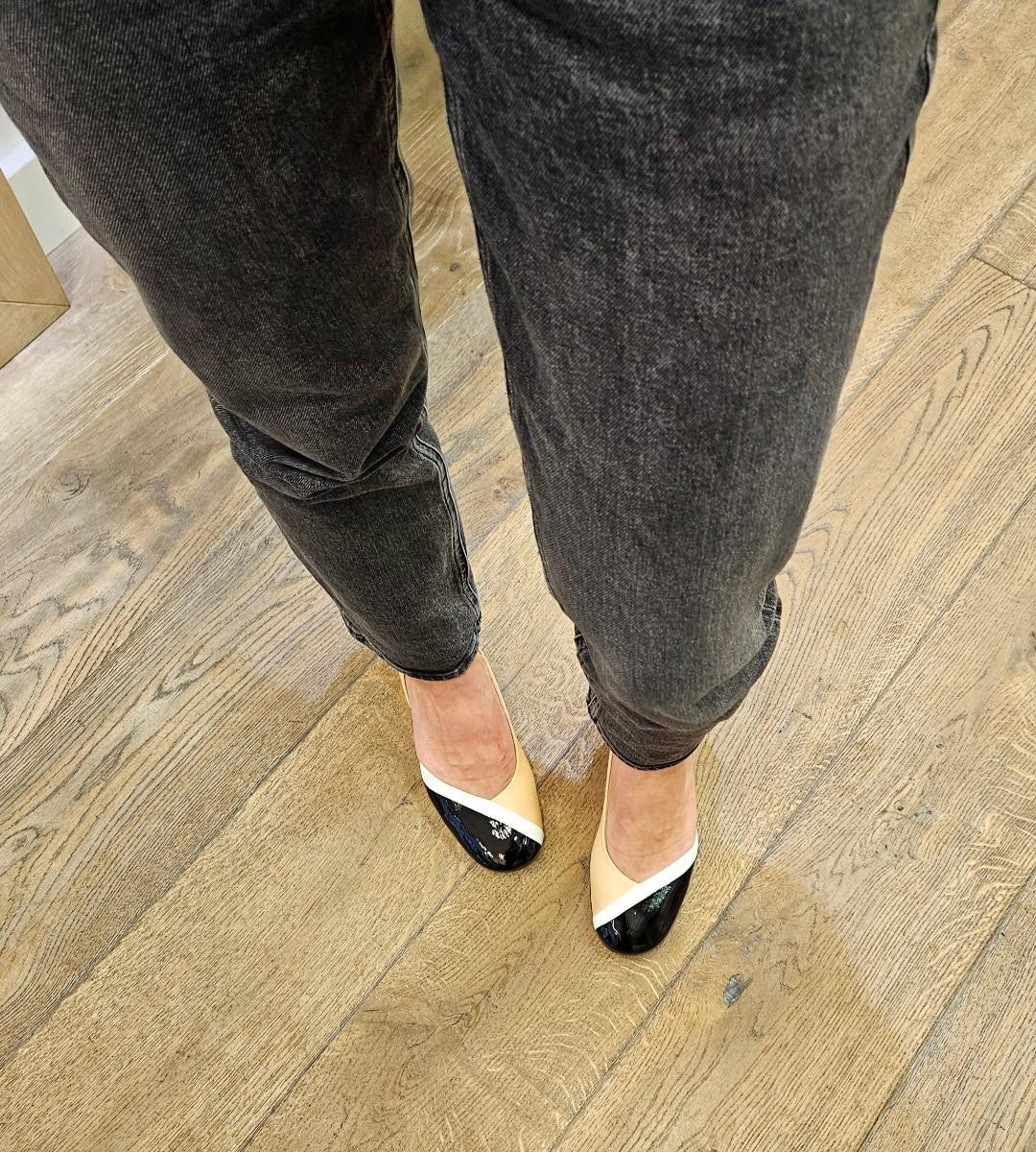 Slingback ADELE Bianco LORENA PAGGI (Italy) Reste 36 et 38 !