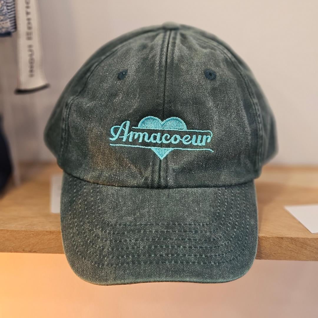 Casquette Green/ Aqua ARNACOEUR