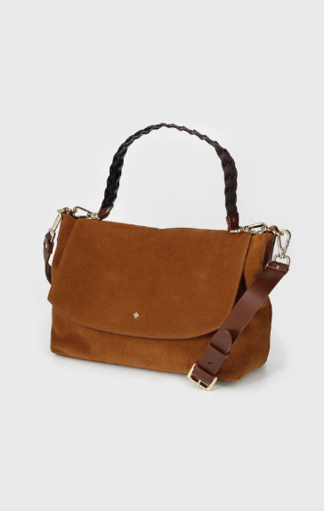 Sac bandoulière BENSON velours Castagna HERBERT FRERE SOEUR