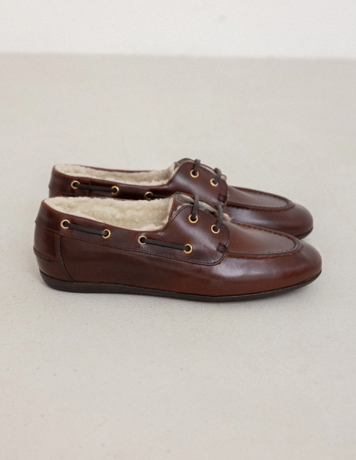 Mocassin bateau Betsy liqueur de café BOBBIES