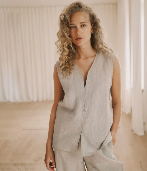 Haut Billie Beige ANNE MI