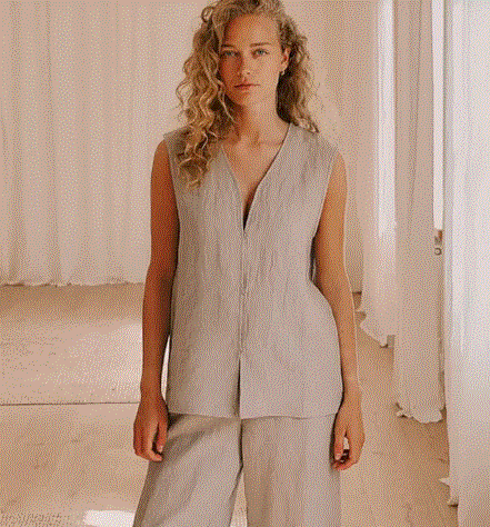 Haut Billie Beige ANNE MI