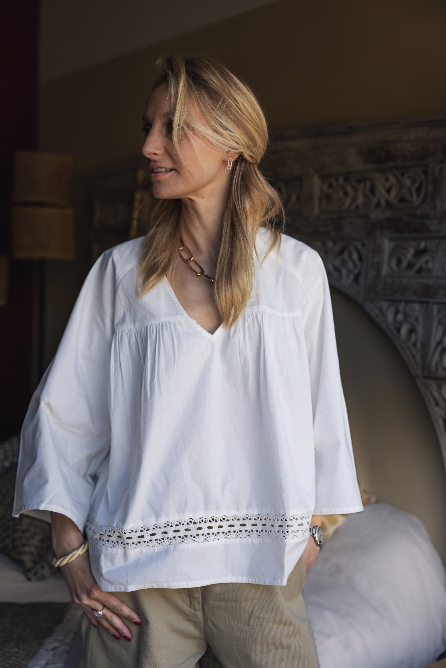 Blouse SIRI Blanc  ANNE MI