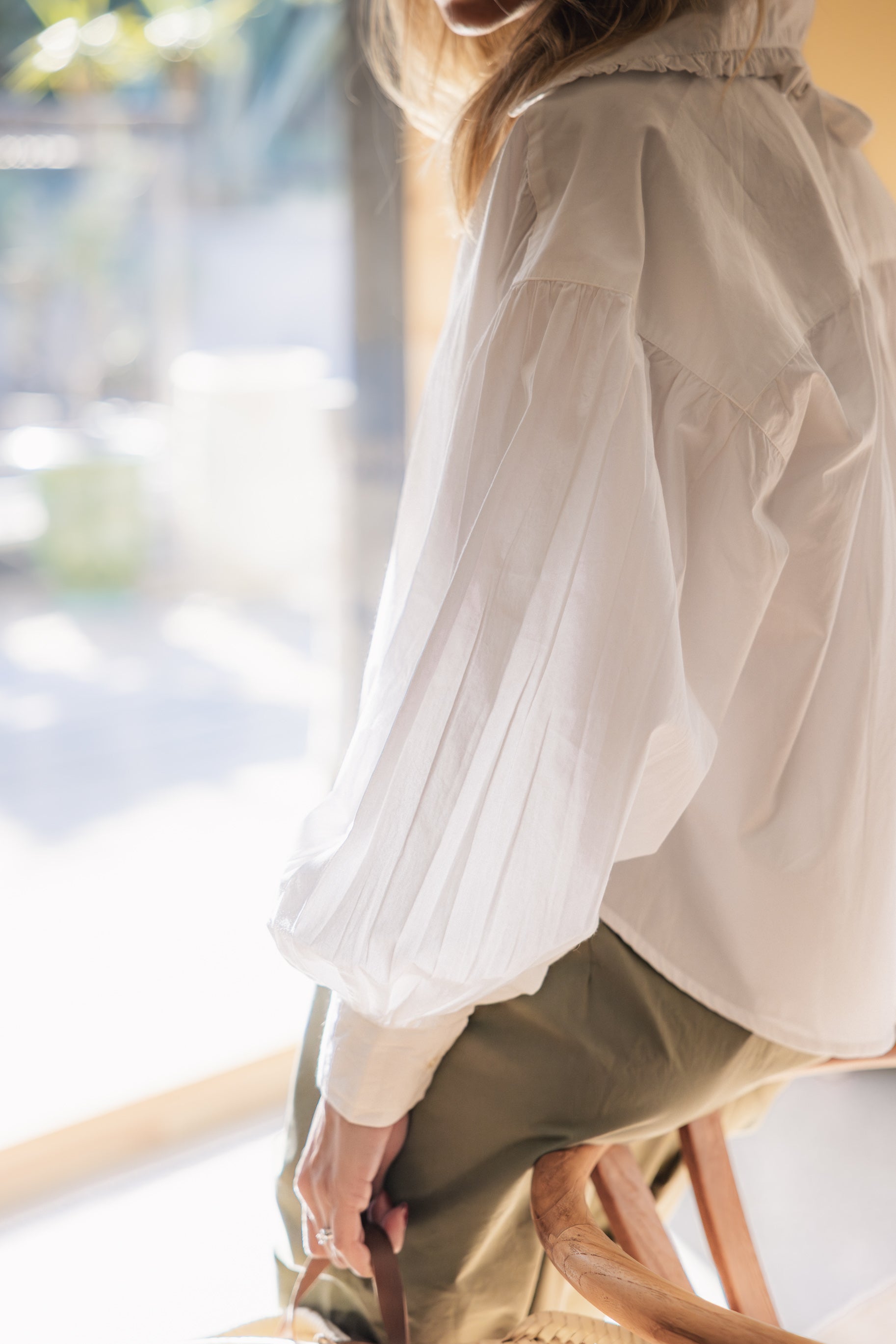 Blouse Semmy blanche BY BAR