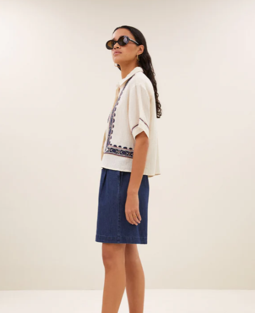 Blouse JELA sand  BY BAR   NEW NEW !