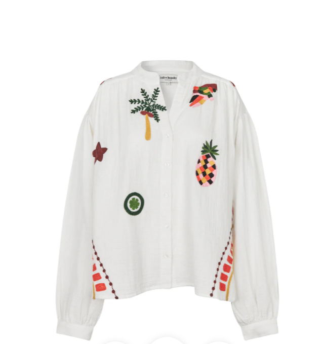 Chemise SCOTTIE Crème LOLLYSLAUNDRY