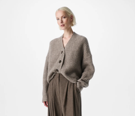 Gilet  en laine  LAMA Y04-1029 ZENGGI