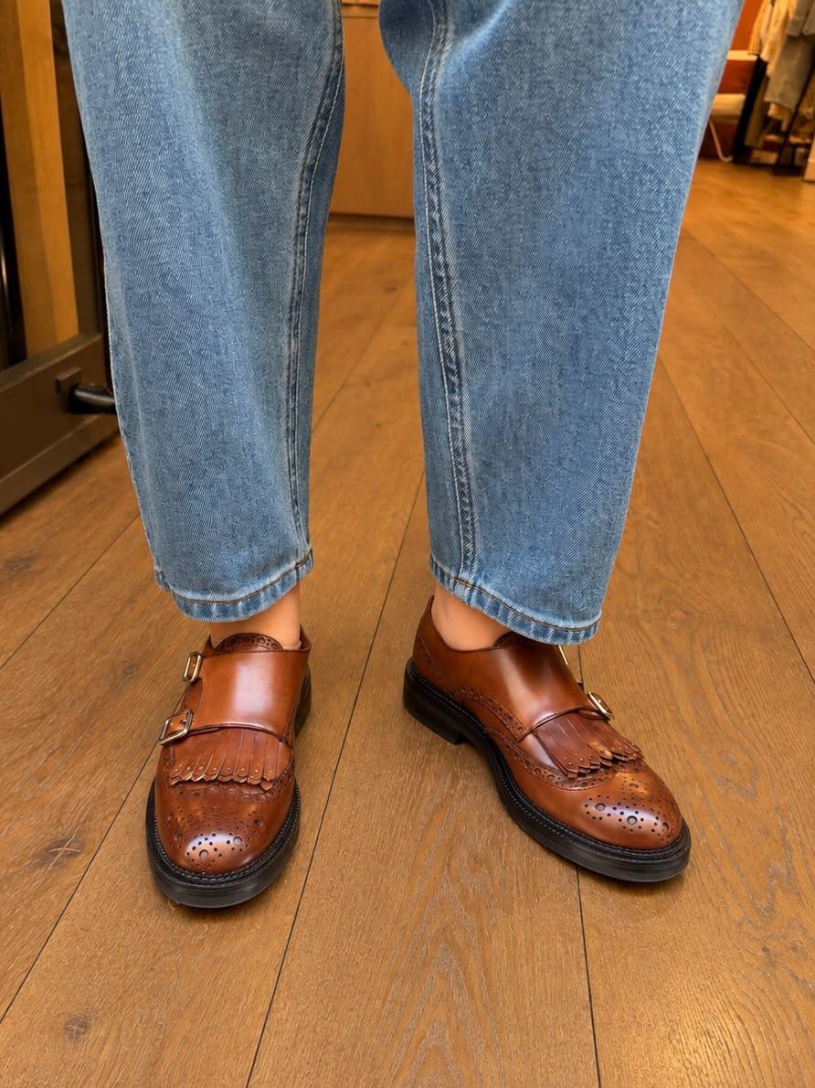 Mocassin D1918 en cuir  Cuoio (marron)  ELLA (Italie)