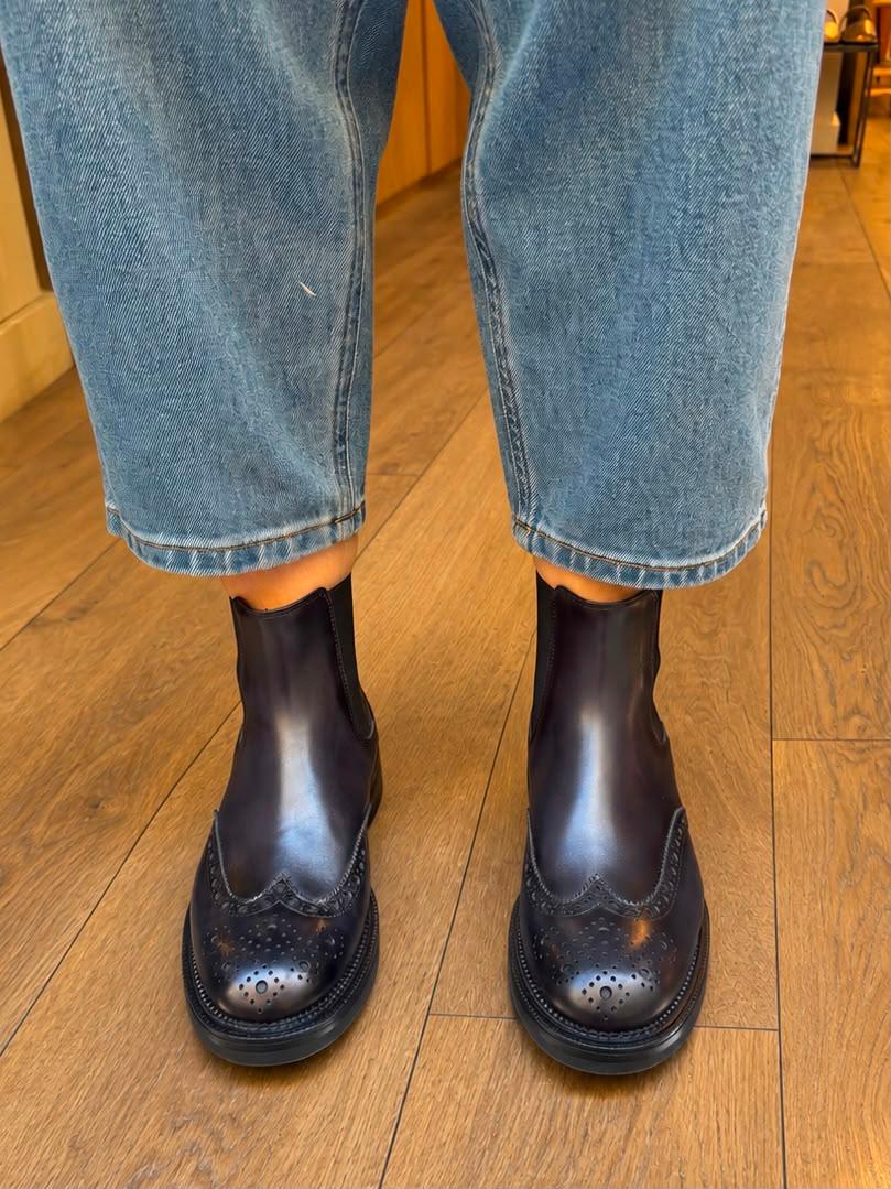 Bottines D1932 Antracite  ELLA FLECS ITALIE