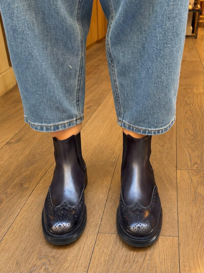 Bottines D1932 Antracite  ELLA FLECS ITALIE