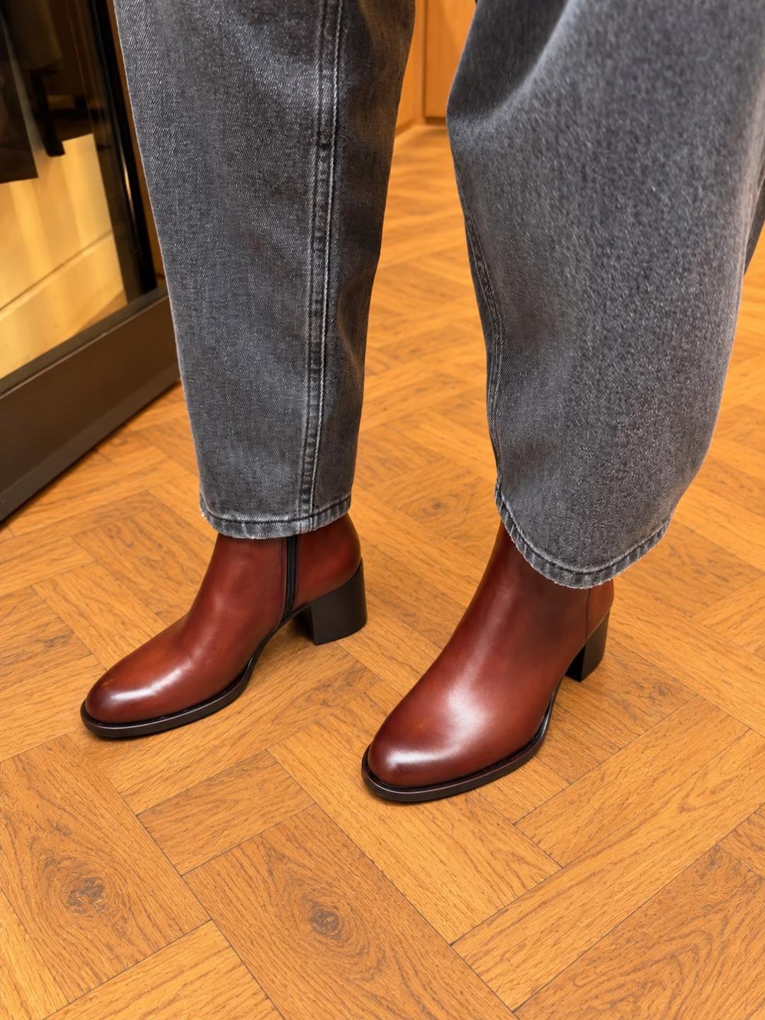 Bottines D2220 Di Moro (marron) ELLA FLECS