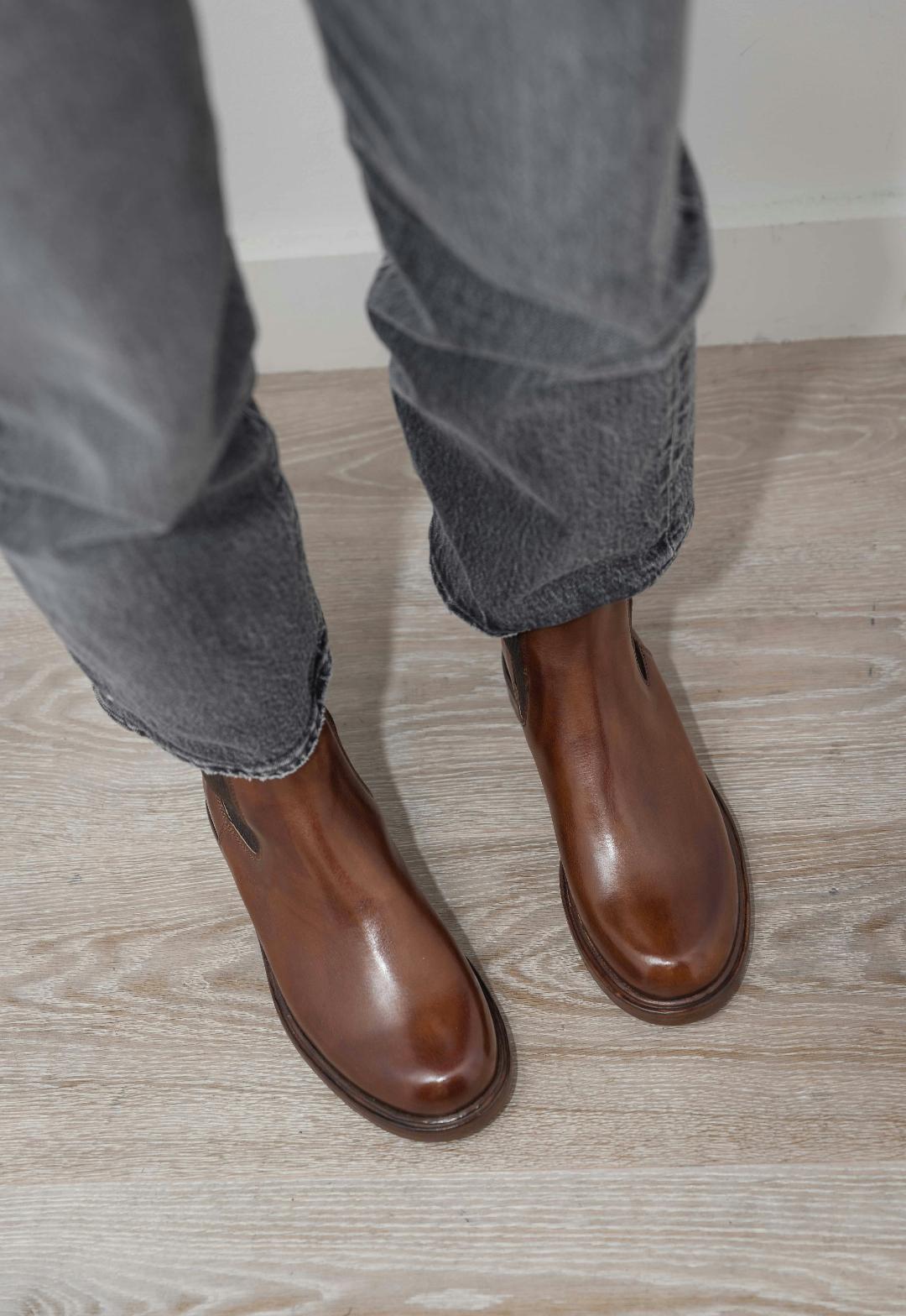 Bottine D530 Bufalo Cuoio ELLA (Italie)