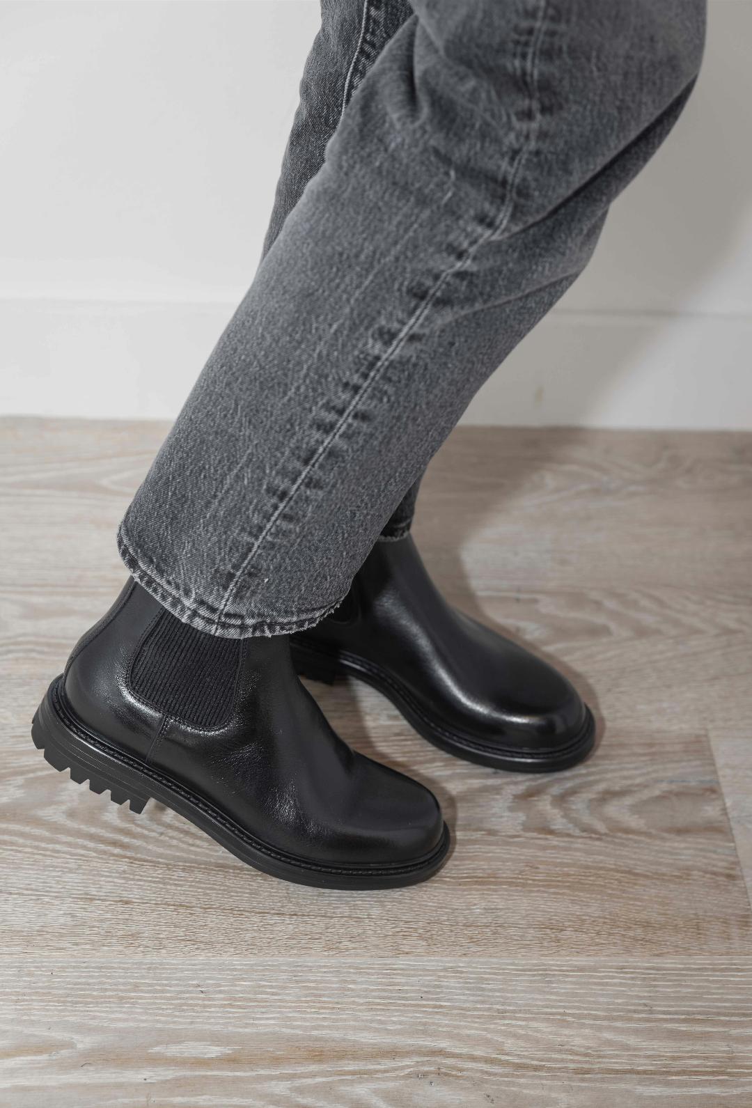 Bottines D530 Nero ELLA (Italie)