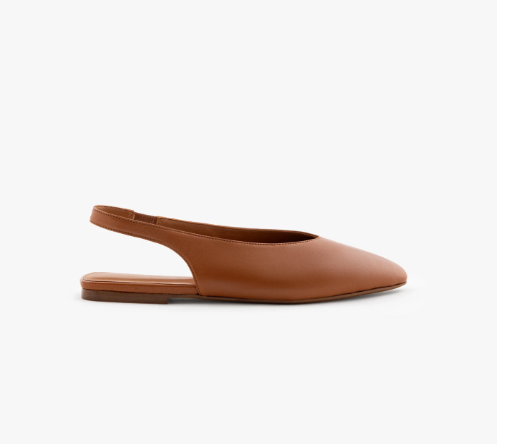 Ballerine Mariana camel MAISON TOUFET