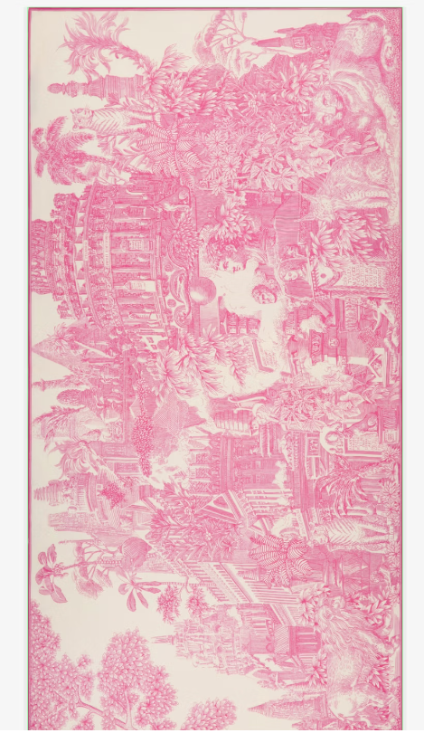 Etole 100 x 190   PIRANESI rose  Inoui Editions