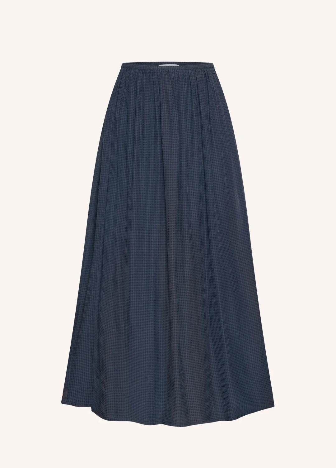 Jupe longue Reva bleu BY BAR