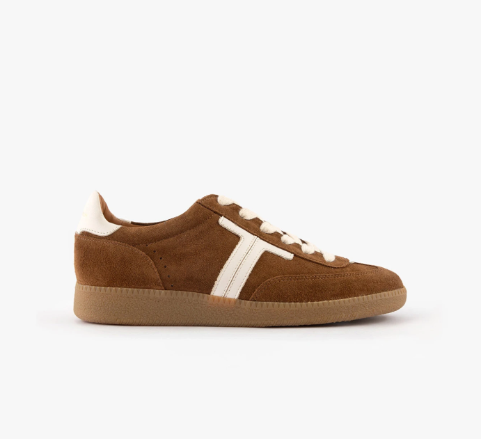 Baskets SOLVEIG Camel/ Blanc MAISON TOUFET