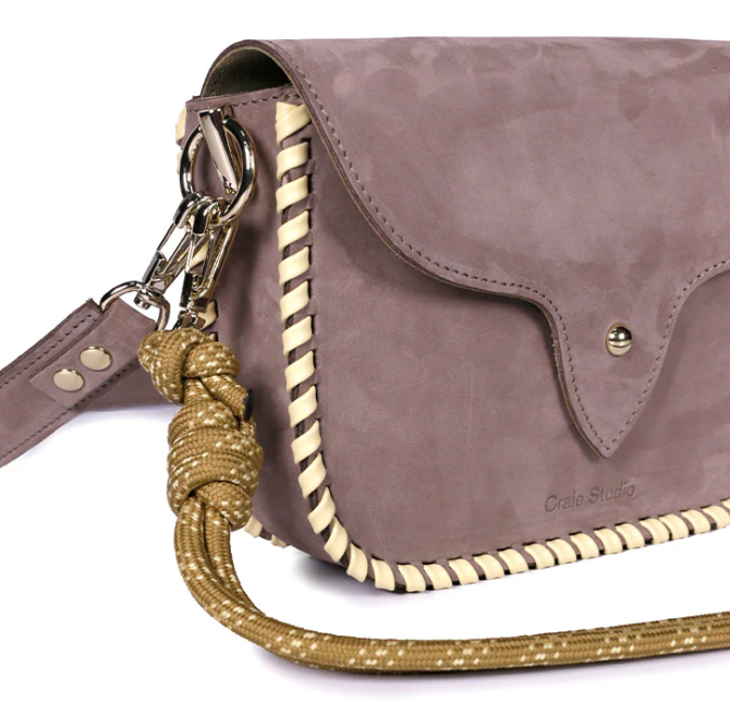 Sac WEST Nubuck Taupe CRAIE STUDIO