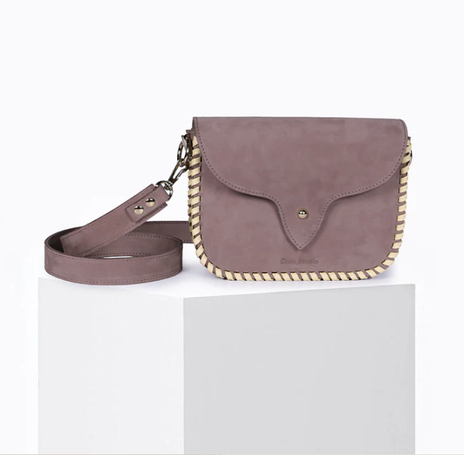 Sac WEST Nubuck Taupe CRAIE STUDIO