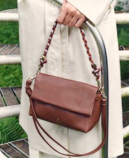 Sac AMIE Grainé renard (cognac) CRAIE STUDIO