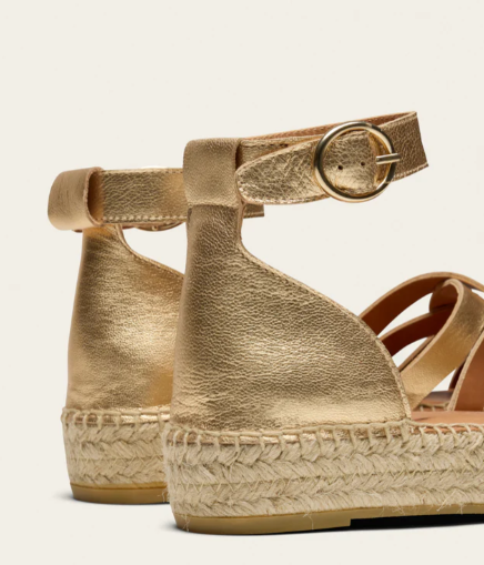 Espadrilles Azel Doré ODAJE ex  M MOUSTACHE