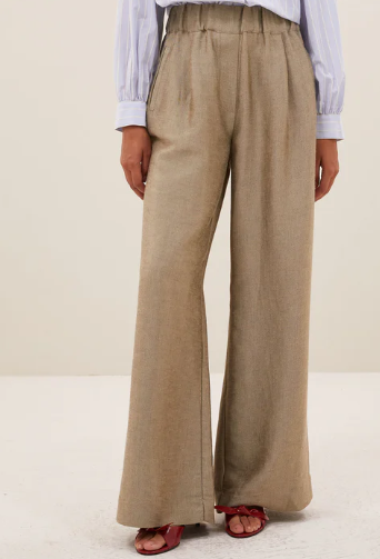 Pantalon Benji doré BY BAR