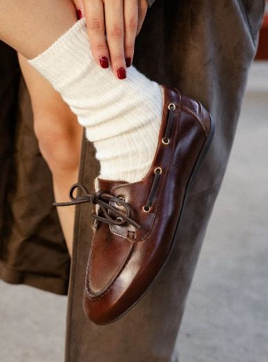 Mocassin bateau Betsy liqueur de café BOBBIES