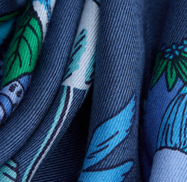 Carré 130 x 130 atlas bleu Inoui Editions