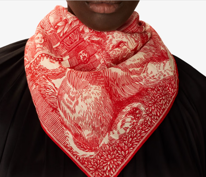 Carré 65 x 65 Piranesi rouge Inoui Editions