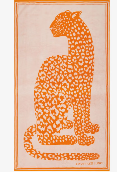 Drap de Plage Fétiche orange INOUI EDITIONS