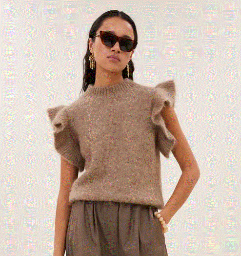 Pull Fossy Beige BY BAR