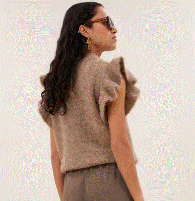Pull Fossy Beige BY BAR