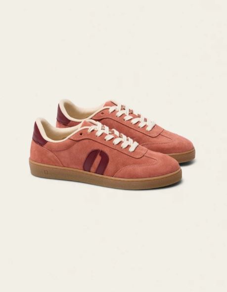 Basket Lucia rose bordeaux ODAJE (ancien M MOUSTACHE)