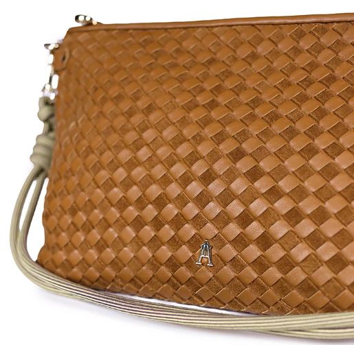 Sac MALLOW bi cognac Craie Studio