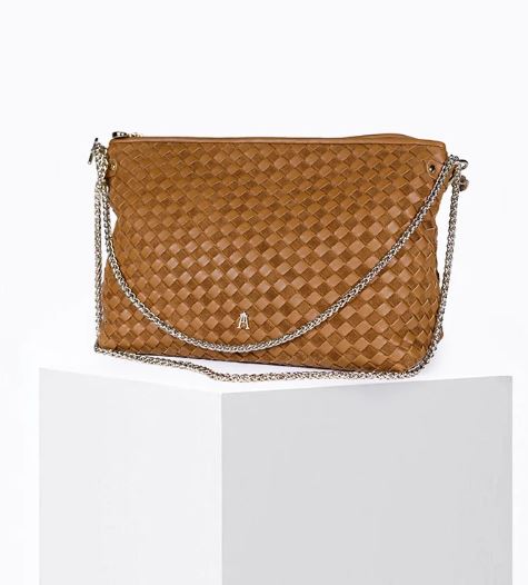 Sac MALLOW bi cognac Craie Studio