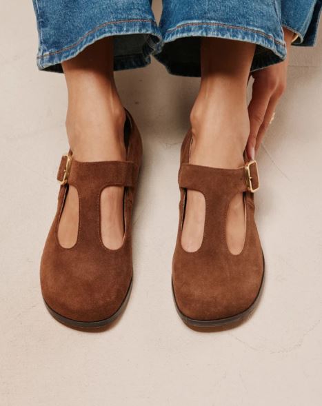 Ballerine Opal marron odaje (ancien m.moustache)