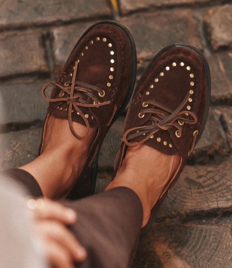 Mocassin Ovel marron clous Odaje (ancien m.moustache)