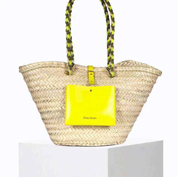 Panier Holiday Jaune CRAIE STUDIO