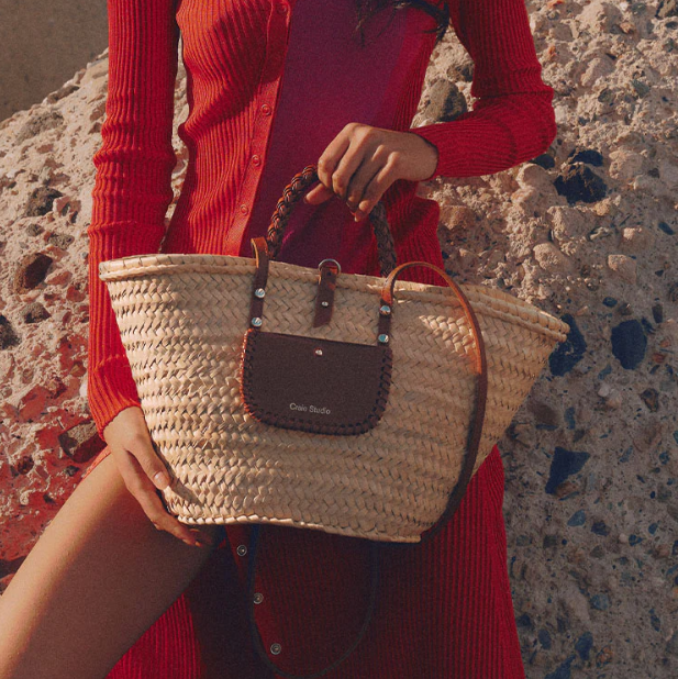 Panier Spiral Tan CRAIE STUDIO