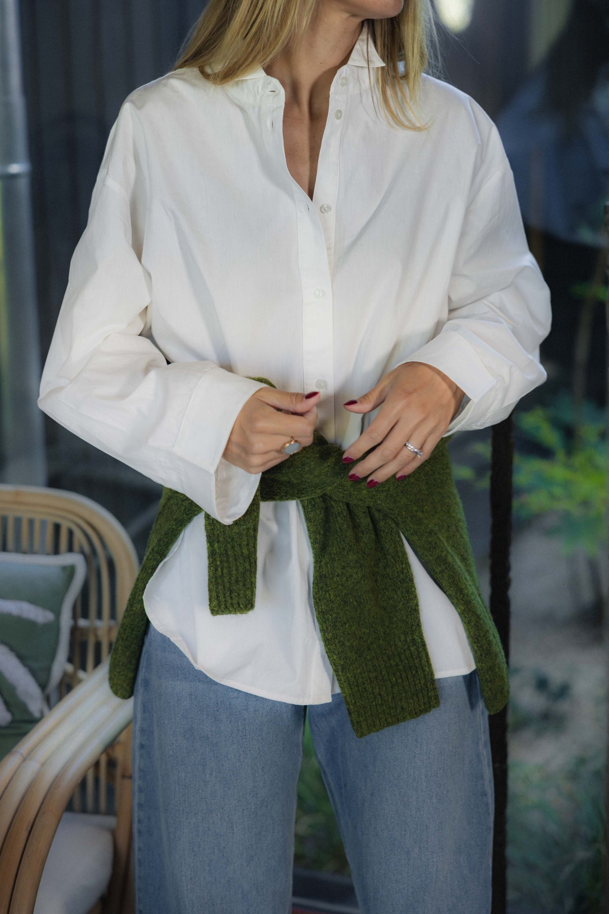 Chemie oversize IRISSA  White Sand ANNE MI